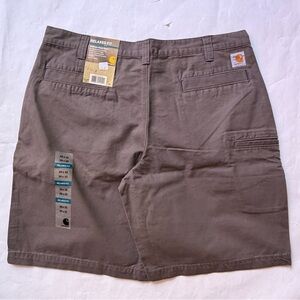 NWT Carhartt workwear RELAXED FIT Ardmore Khaki Short Mens Size 38 10” inseam